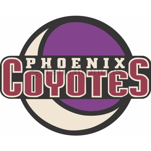 Phoenix Coyotes T-shirts Iron On Transfers N293